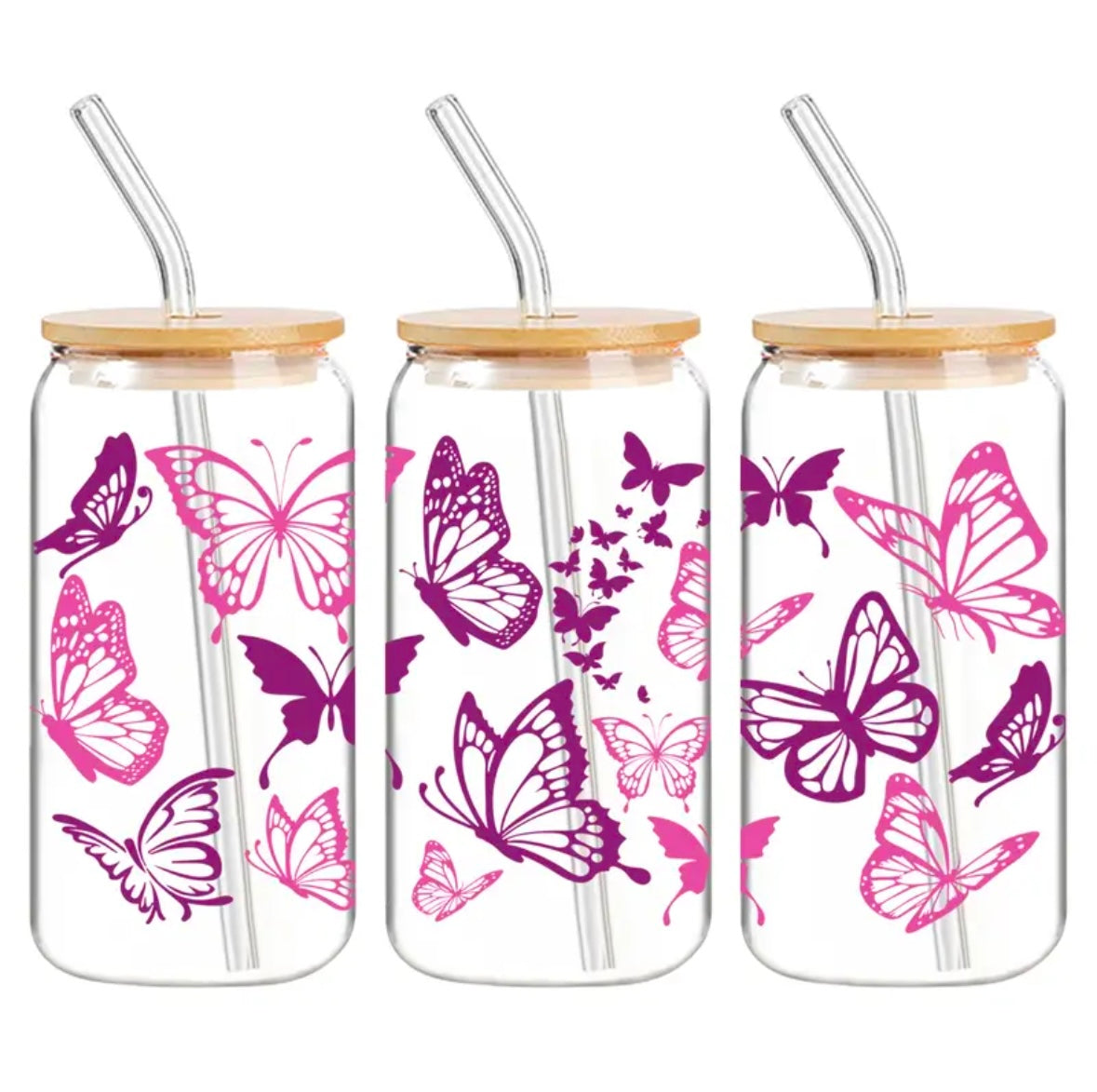 Papillons Rose & Violet
