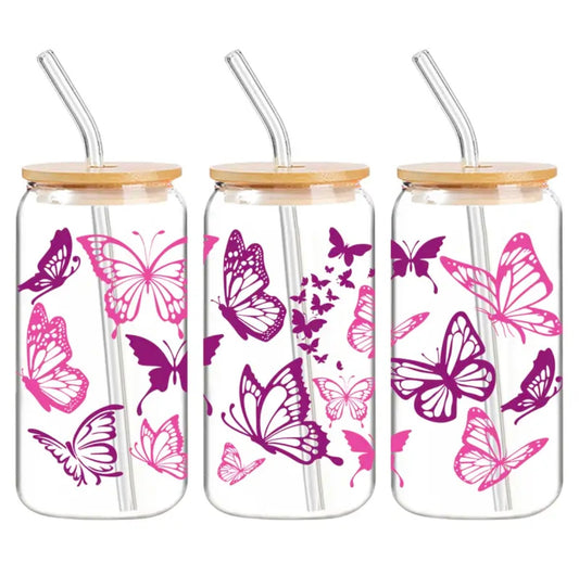 Papillons Rose & Violet