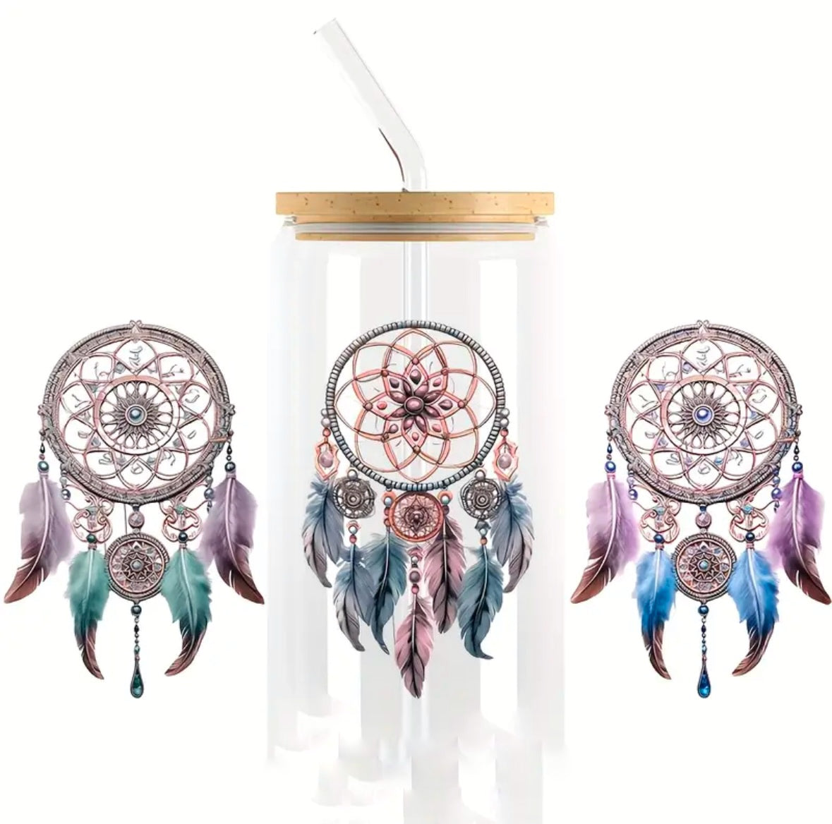 Attrape rêve Violet & Bleu