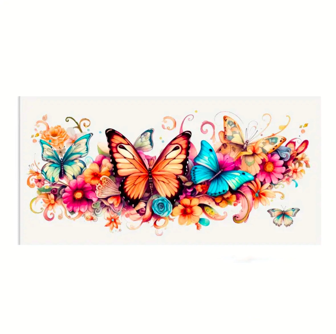 Papillons Multicolores